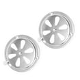 thumbnail image 5 of Raindrops 2pcs Stainless Steel Air Vent Damper for Ventilation Exhaust Dryer Cover Outside, 5 of 8