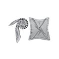thumbnail image 5 of INSPIRE CHIC 2Pcs 50cm Women Satin Square Scarves Head Kerchief Hair Wrap Neck Scarf, 5 of 5