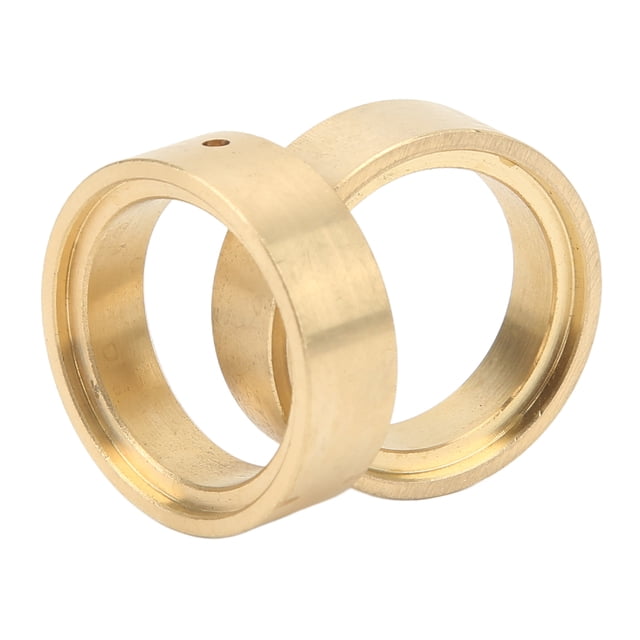 Anillo de rueda de contrapeso RC BuyWeek 2 piezas de bloqueo de talón interno color Oro