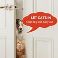 thumbnail image 3 of Cat Door Holder Latch Adjustable Dog Door Stopper Elastic Gate Lock Flex Latch Strap Keep Dog Out From Entering Pet Gate Supply, 3 of 10