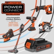 BLACK+DECKER Cordless 20V MAX* Edger, (BCED400C1)