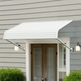 thumbnail image 2 of Kozyard WeatherShield PVC Awning W66'' x D40'' for Door Entrance - Durable Porch Awning for House - Exterior Door Canopy - Front-Door Awnings - Weather-Resistant, 2 of 7