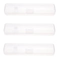thumbnail image 4 of SEWCHICS 3Pcs Compact Toothbrush Storage Box Lightweight Portable Toothpaste Holder, 4 of 7