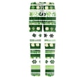 thumbnail image 4 of Fgvctg Mens Pajama Pants St. Patrick's Day Lucky Sleepwear Wide Leg Pajamas Shamrock Clover Print High Waisted Pj Pant Loose Spring Drawstring Lounge Pants with Pockets Fluorescent Green L, 4 of 5