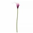 thumbnail image 3 of Decoración floral artificial oficina en casa PU flor falsa ceremonia de boda Mini flor artificial, blanco púrpura 20 Piezas Vogacara HA6565-05B*20, 3 of 3
