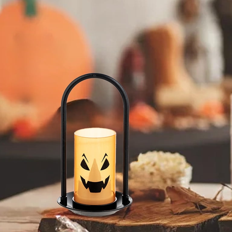 24-Pack Black Outdoor Battery Operated Flameless Candles – Remote Control, Timer (2/4/6H), Realistic Flickering LED Pillar Lights For Halloween, Christmas, Weddings