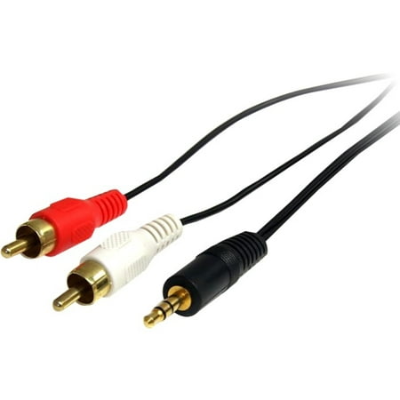 StarTech Stereo Audio cable RCA M mini-phone stereo 3.5 mm M 1.8 m