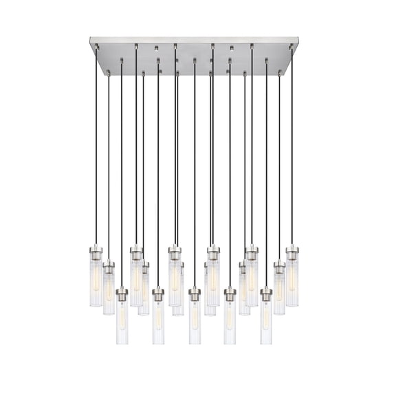 17 Light Linear Chandelier