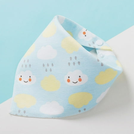 

Serviette De Salive Triangulaire Super Absorbent Bibs For Drooling And Teething Yellow Lion