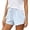 C-Blue171, variant on Casual Summer Shorts For Women Lightweight Relaxed Fit Drawstring Micro Shorts Beach Vacation Clothes Trendy Bottoms