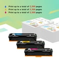 thumbnail image 3 of 201X 201A 8-Pack Compatible Toner Cartridge for HP CF400X 201X M252dw M252n MFP M277dw M277n M277c6 M274n with Chip (2*Black, 2*Cyan, 2*Magenta, 2*Yellow), 3 of 12