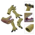 thumbnail image 3 of 1 juego de marionetas de mano de dinosaurios, modelo de dinosaurios, animales de juguete, marioneta de cosplay, juguete, 3 of 6
