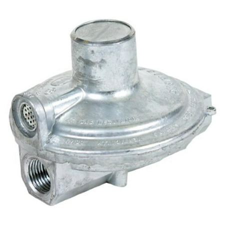 59013 Single Stage Propane Low Press Regulator, Maintains a constant 11 WC propane pressure By