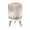 Color 4, variant on Small Trash Can with Lid Woodland Animals Watercolor Deer Fox Bear Forest 1.8 Gallon Dog Proof Trash Can Round Garbage Can Waste Bin Wastebasket for Bathroom Bedroom Living Room