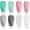 3 Ounce, variant on 8 Pcs Silicone Travel Bottle,Leak Proof TSA Compliant Travel Makeup Toiletry Cosmetic Container Tube Squeezable With Flip Cap for Toothpaste,Shampoo,Lotion,Conditioner,Body Wash-8 Color (3 Ounce)