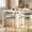 Grey+Gold Leg, variant on LUFTUT Set of 2 Velvet Counter Height Bar Stools, Modern Gold Metal Frame Kitchen Island Chairs with Curved Backrest, Upholstered Seat, Footrest for Home Bar