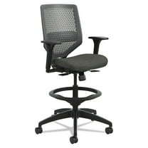 HON SVSR1ACLC10T Solve Mid-Back Task Stool with ReActiv Back