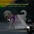 thumbnail image 6 of BELLA & PAL Puppy Harness and Leash Set,Reflective Adjustable Dog Harness for Small Dogs No Pull,Step in Soft Mesh Harness for Extra Small Dogs,Deep Purple Harness,XXS, 6 of 9