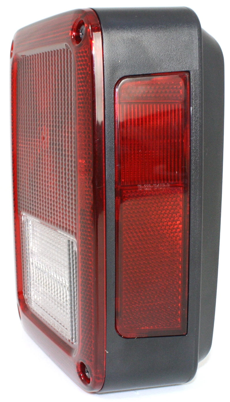 Tail Light Compatible With 2007-2017 Jeep Wrangler Right Passenger With bulb(s)