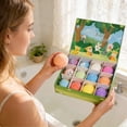 thumbnail image 5 of Upgrade Colorful Bath Bomb Collection,Handmade Fizzy Balls with Ocean Figurines, 5 of 5