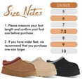 thumbnail image 5 of Platform Slippers for Women Non-Slip Mini Boots Casual House Slippers Warm Lined Ankle Boots Indoor Outdoor, 5 of 5