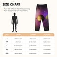 thumbnail image 3 of Saiise Planets And Stars Womens Pajama Pants Stretch Comfy Lounge Pants Drawstring Sleep Bottoms with Pockets-X-Large, 3 of 6