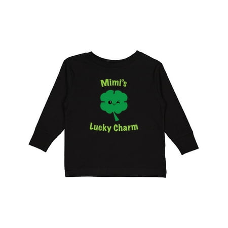 

Inktastic Mimi s Lucky Charm Gift Toddler Boy or Toddler Girl Long Sleeve T-Shirt