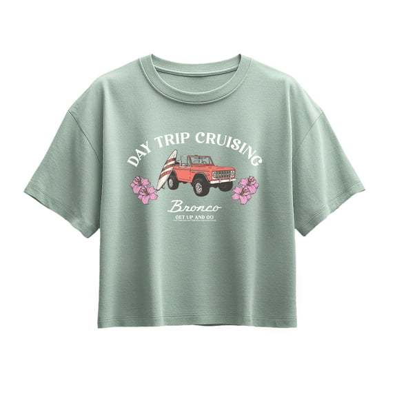 Ford - Day Trip Cruising - Youth Girls Boxy T-Shirt