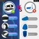 thumbnail image 4 of Plantillas Ortopédicas para Hombre Gel y Memory Foam para Fascitis Plantar y Pie Plano, 4 of 8