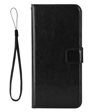 Flip Case for Tecno Spark 40 Pro Plus 4G All-in-One Wallet Multifunctional Folio Flip Cover with Card Holder and Detachable Wrist Strap