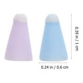thumbnail image 3 of icolorfuled 10pcs Stylus Pencil Tip Cover Compatible with Apple Pencil Gentle Capacitive End Cover, 3 of 6