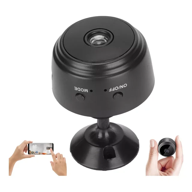 Cámara De Seguridad Wifi 1080p Con Visión Nocturna