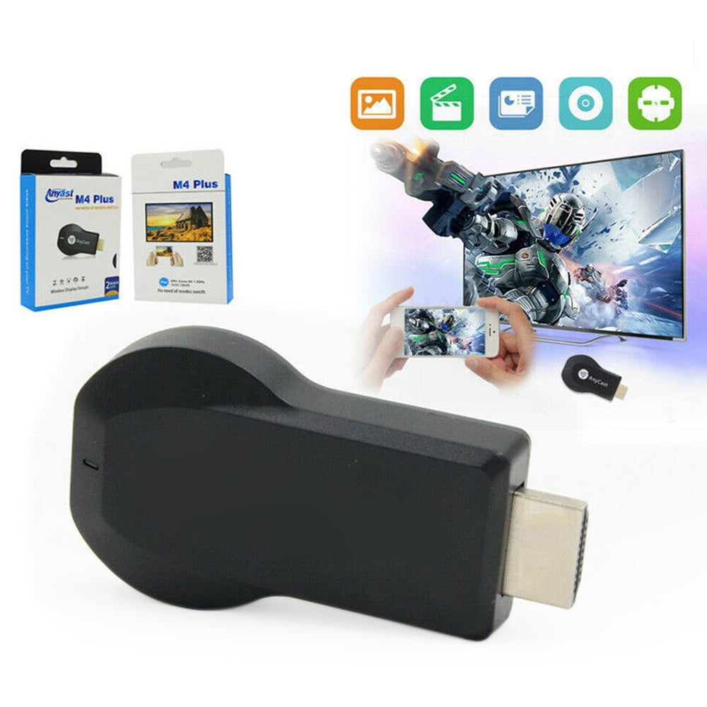 4K M4+ Air Play HD TV Stick WIFI Display Receiver Dongle Streamer