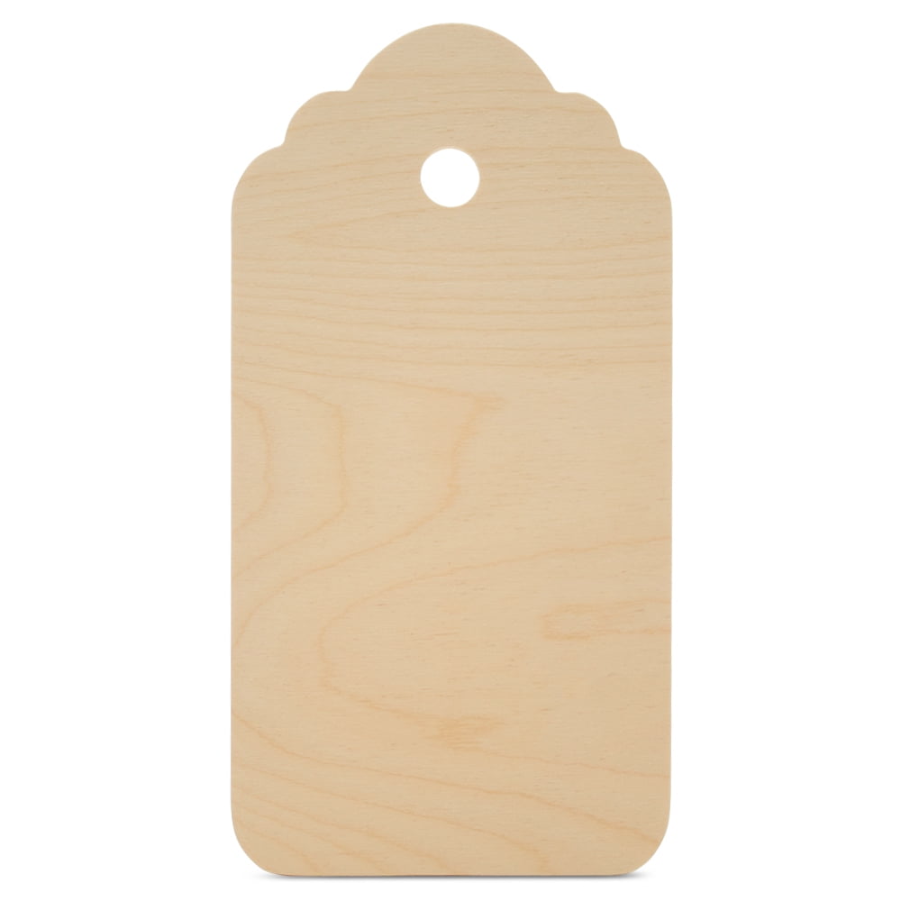 Plaque card making craft blank,cutouts pyrography Wooden luggage tag shape 