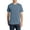Denim Blue, variant on Garment Dyed Cotton Pocket Short Sleeve Crewneck T Shirt