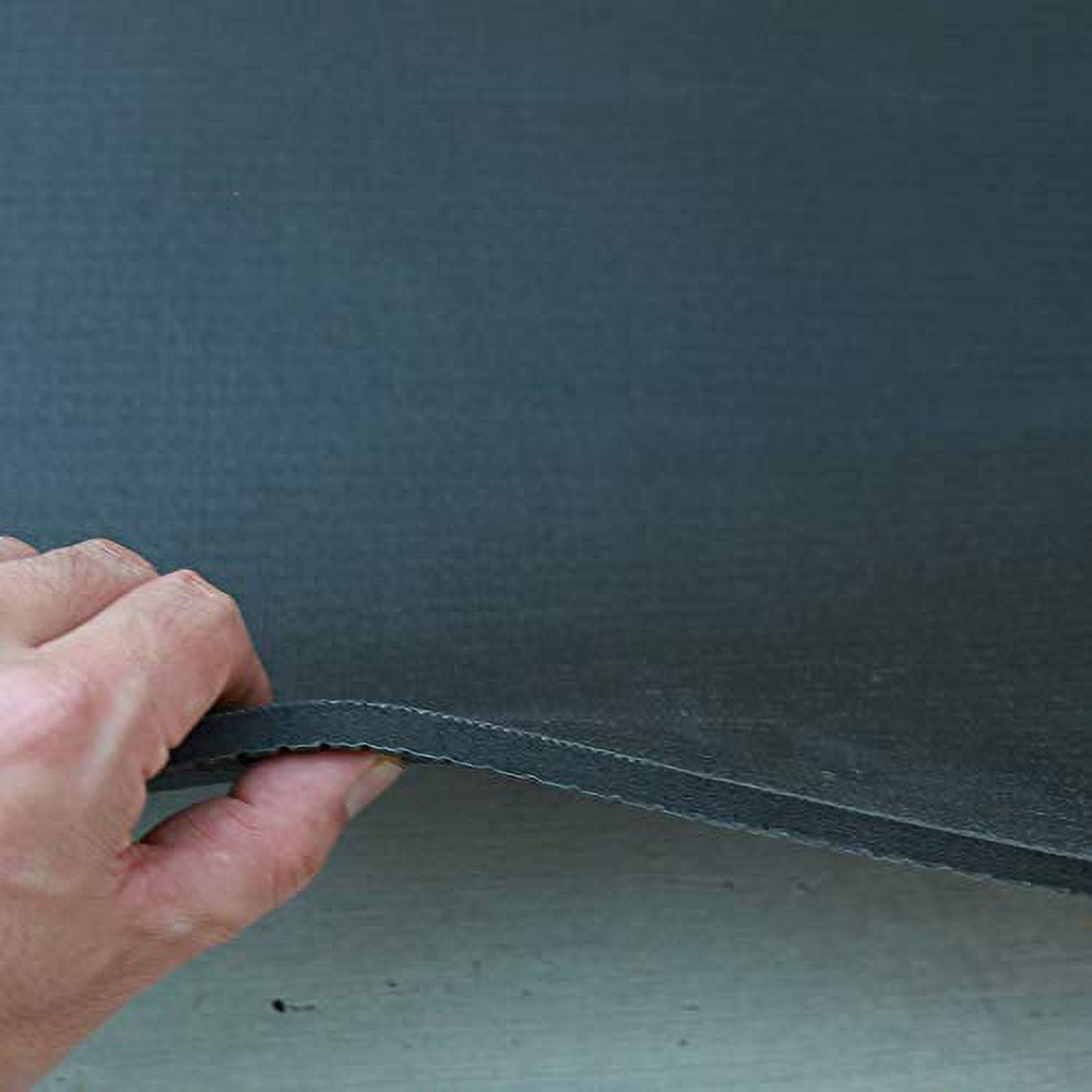 RevTime Extra Large Exercise Mat 8 x 6 feet (96" x 72" x 1/4"+) 7 mm Thick & High Density Mat for Home Cardio and Yoga Workouts