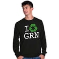 thumbnail image 5 of Recycle GRN Earth Day Save the Planet Long Sleeve TShirt Men Women Brisco Brands X, 5 of 6