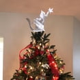 thumbnail image 4 of JJKBVCLO Pet Christmas Tree Topper Decoration Christmas Tree Topper With Star, 4 of 7