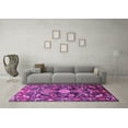 thumbnail image 3 of Ahgly Company Indoor Rectangle Animal Purple Traditional Area Rugs, 5' x 7', 3 of 4