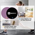 thumbnail image 2 of Exercise Core Sliders A AZURELIFE de doble cara para pisos de moqueta o madera, 2 of 5