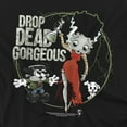 thumbnail image 2 of Betty Boop T-Shirt Drop Dead Gorgeous Unisex Graphic Tee For Men & Women, 2 of 7