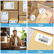 Label Printer, 4x6 Thermal Bluetooth Shipping Label Maker for Packages, Compatible with Windows iOS Android, Wireless Sticker Printing for Business and Home