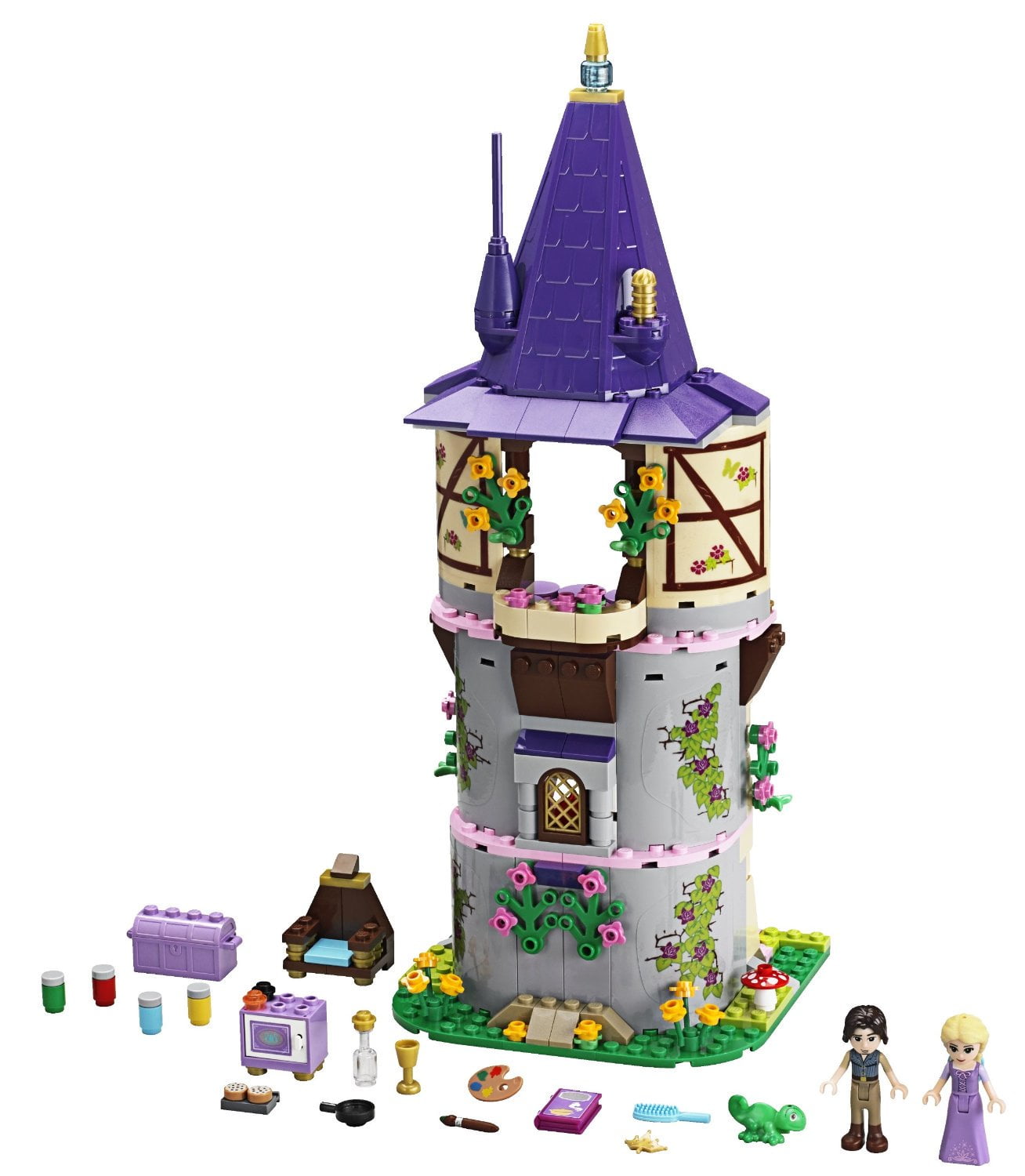 luz de sol batalla me quejo Lego® Duplo® Disney Rapunzel's Creativity Tower W/ Two MiniFigures -  Walmart.com