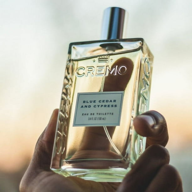 Cremo Men's Fresh Blue Cedar Cypress Spray Cologne, oz