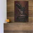 thumbnail image 5 of Luxe Metal Art 'Alien' by Giuseppe Cristiano, Metal Wall Art, 12"x16", 5 of 9