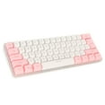 thumbnail image 1 of Portable 60% Gaming Keyboard,Ergonomic Rgb 61 Keys Keyboard With  Coated Abs Keycaps, For Win 11,10, 8, 7, Vista, Xp, For Os X Laptop, 1 of 8