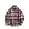 thumbnail image 4 of Blusa y camisa de manga larga con cuello vuelto para hombre Blusa de poliéster con solapa y bolsillos con botones de celda Return To The Ancients para hombre, 4 of 5