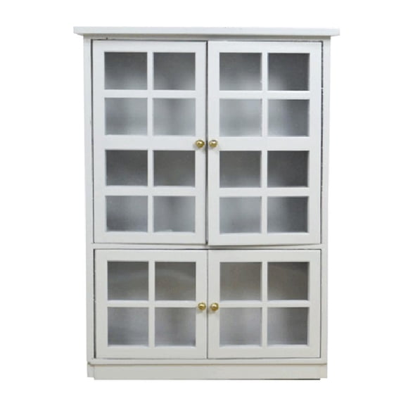 1/12 Armario de Cocina de Madera Nevera Muebles Kit Accesorio , f