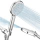 thumbnail image 1 of Cabezal de ducha de mano de alta presión de 3 ajustes con manguera de acero inoxidable de 59" y montaje ajustable, ideal para baño, 1 of 7