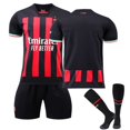 thumbnail image 1 of Ac Milan home football shirt training suit 22/23 Ibrahimovic X Unnumbered, 1 of 1